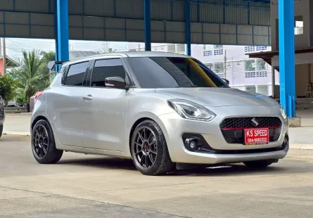 Suzki Swift 1.2 GLX Navi สีเทาบรอนซ์ ปี2019