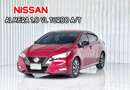  รถบ้านมือเดียว Nissan Almera 1.0 VL Turbo รถเก๋ง 4 ประตู 