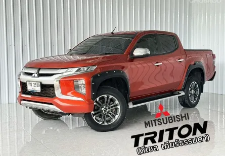 รถมือเดียว 4ประตู ยกสูง Mitsubishi TRITON 2.4GLS Plus รถกระบะ4ประตู