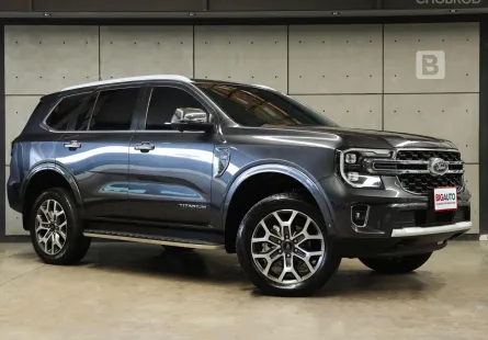 2023 Ford EVEREST 2.0 Titanium+ 4WD SUV BI-TURBO AT ไมล์แท้ 5 หมื่น Warranty5 ปี 150,000KM B6360