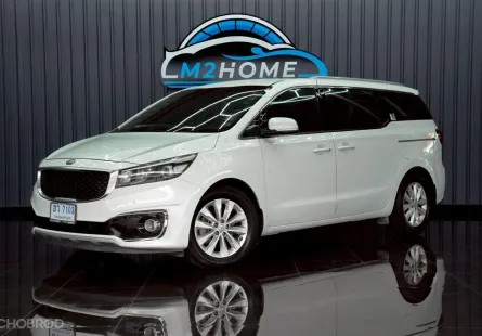 KIA GRAND CARNIVAL 2.2 EX AT ปี 2016 สีขาว