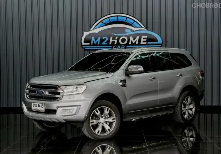 FORD EVEREST 3.2 TITANIUM PLUS 4WD AT ปี 2017 สีเทา