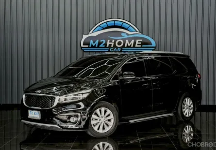 KIA GRAND CARNIVAL 2.2 EX AT ปี 2016 จด 2017 สีดำ
