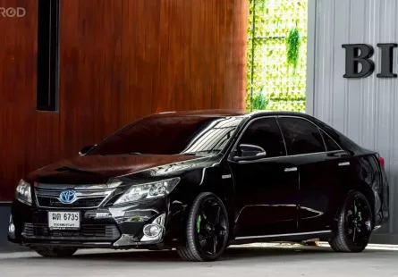 2012 Toyota CAMRY 2.5 Hybrid รถเก๋ง 4 ประตู รถบ้านแท้