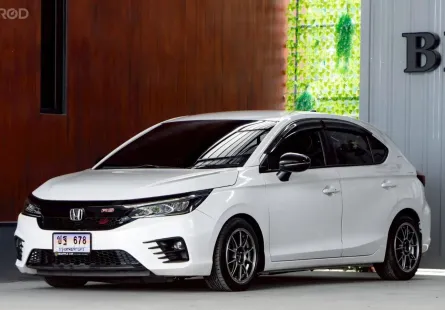 ไมล์แท้ 50,000 กม. 2022 Honda City Hatchback 1.0 RS รถเก๋ง 5 ประตู ผ่อนเริ่มต้น