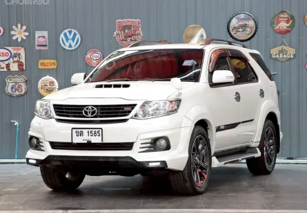 Toyota Fortuner 3.0 TRD Sportivo 2014 รถครอบครัวสุดคุ้ม