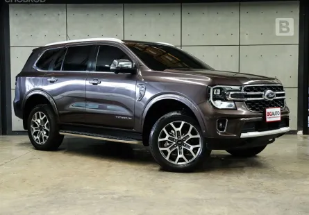 2023 Ford EVEREST 2.0 Titanium+ 4WD SUV BI-TURBO AT ไมล์แท้ 6 หมื่น Warranty5 ปี 150,000 KM B6321