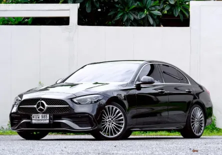 2022 Mercedes-Benz C-Class 2.0 C220d รถเก๋ง 4 ประตู รถสวย ไมล์น้อย มือเดียว ป้ายแดง 