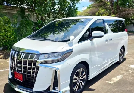 2024 Toyota ALPHARD 2.5 รถตู้/MPV เจ้าของขายเอง รถสวย ไมล์น้อย 