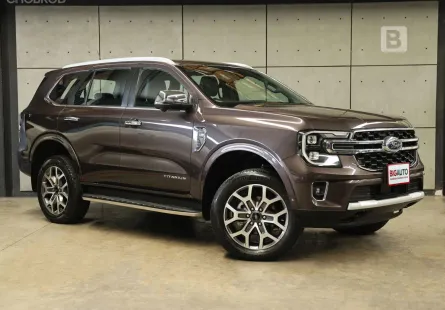 2023 Ford EVEREST 2.0 Titanium+ 4WD SUV BI-TURBO AT ไมล์แท้ 1 หมื่น Warranty 5 ปี 150,000 KM B4818