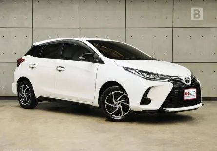 2021 Toyota YARIS 1.2 Sport Hatchback AT ไมล์แท้ 2 หมื่น (วิ่งน้อย) รถมือเเรกจากป้ายเเดง B6149