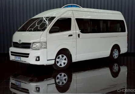 TOYOTA COMMUTER 3.0 MTX ปี 2013 จด 2014 สีขาว