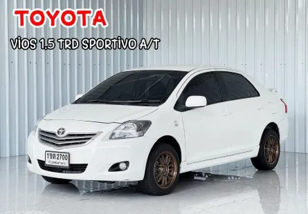 Toyota VIOS 1.5 TRD Sportivo รถเก๋ง 4 ประตู รถสภาพดี มีประกัน