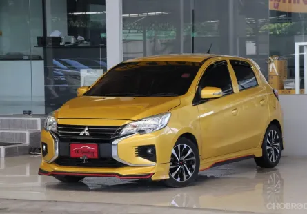 Mitsubishi Mirage 1.2 GLX ปี 20 ไมล์แท้4x,xxxโล รถบ้านแท้ๆ ไม่เคยติดแก๊สแน่นอน สวยเดิมทั้งคัน ฟรีดาว