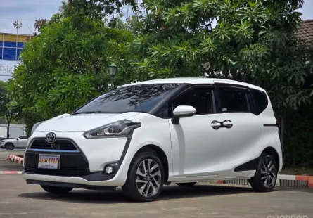 2019 Toyota Sienta 1.5 V Wagon รถบ้านมือเดียว ไมล์น้อย 