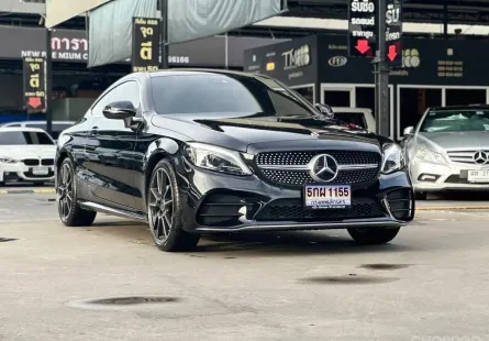 2023 Mercedes-Benz C-Class 2.0 C200 Coupe รถเก๋ง 2 ประตู รถบ้านแท้ ไมล์น้อย 