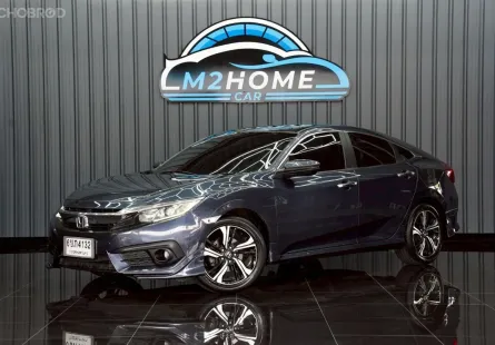 HONDA CIVIC FC 1.8 EL CVT AT ปี 2016 จด 2017 สีน้ำเงิน