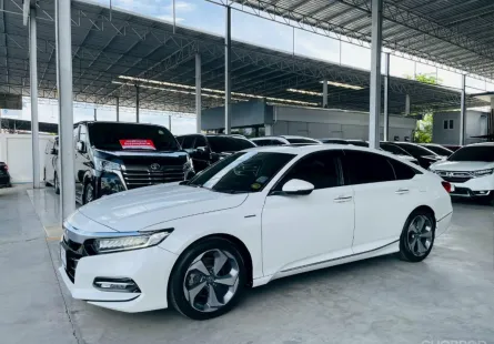 HONDA ACCORD 2.0 HYBRID TECH 2019 รถสวย มือแรกออกห้าง สภาพพร้อมใช้ ไมล์น้อย TOP สุด รับประกันตัวถัง
