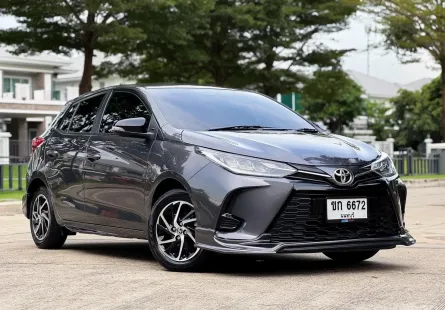 Toyota Yaris 1.2 Sport 2022 รถมือสองสภาพดี ใช้งานน้อย มือเดียวป้ายแดง เจ้าของขายเอง 