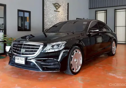 Mercedes-Benz S-Class S350d 2018 ตัวท็อป AMG Premium รถสวย ไมล์น้อย มือเดียวป้ายแดง 