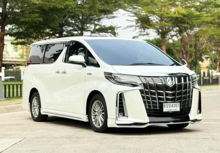 2020 Toyota ALPHARD 2.5 HYBRID E-Four รถตู้/MPV รถสภาพดี มีประกัน ไมล์น้อย มือเดียวป้ายแดง  
