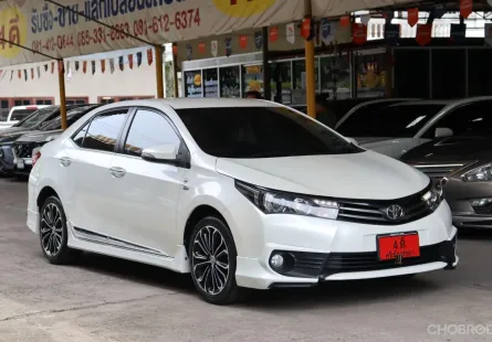 2016 Toyota Corolla Altis 1.8 ESPORT Nurburgring Edition รถเก๋ง 4 ประตู 