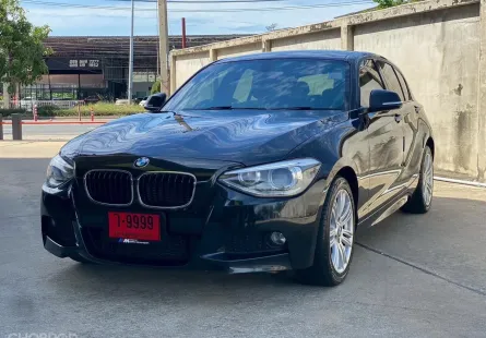 2013 BMW 1 Series 1.5 116i รถเก๋ง 5 ประตู รถบ้านแท้ ไมล์น้อย มือเดียวป้ายแดง 