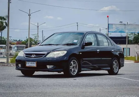 Honda Civic 1.7 VTi 2005 รถเก๋งมือสองสภาพดี ไมล์น้อย รถสวย พร้อมใช้งาน 