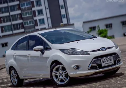 Ford Fiesta 1.6 ปี 2010 ราคาถูก สภาพพร้อมใช้งาน มือเดียวป้ายแดง ไมล์น้อย 