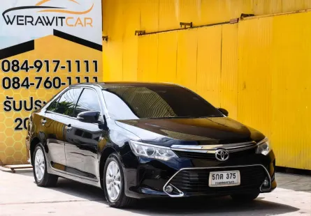 Toyota CAMRY 2.0 G Sedan ปี 2016 เกียร์ Auto เครื่อง เบนซิน รถสวยตัวถังเดิม สภาพใหม่