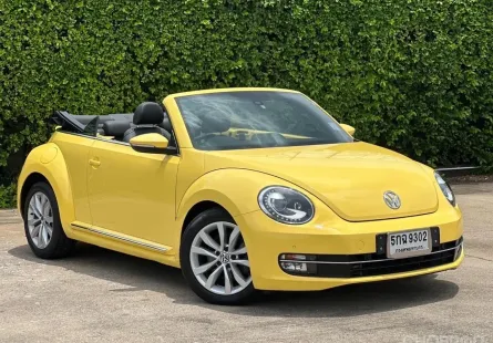 Volkswagen Beetle 1.4 TSi 2016 รถเปิดประทุนสุดคลาสสิก รถสวย ไมล์น้อย มือเดียวป้ายแดง 
