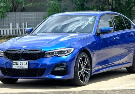 BMW 3 Series 2.0 330e 2022 รถหรูสปอร์ต สภาพใหม่ ไมล์น้อย มือเดียวป้ายแดง 