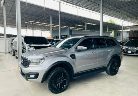 FORD EVEREST 2.0 TITANIUM SPORT ปี 2020 รถบ้าน มือแรกออกห้าง ไมล์น้อย พร้อมใช้ รับประกันตัวถังสวย