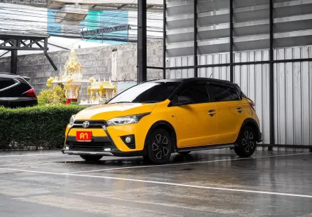 2017 Toyota YARIS 1.2 TRD Sportivo รถเก๋ง 5 ประตู รถสภาพดี รถสวย มืทอเดียว ออกห้าง