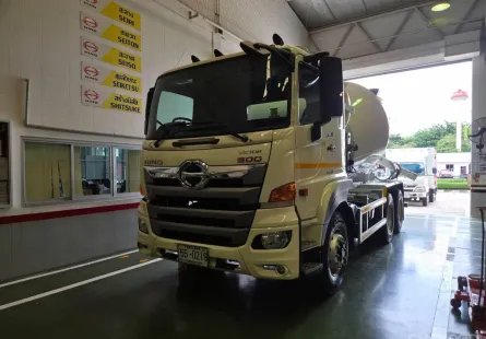 ไกรสร 091-7838676HINO FM 350แรงม้า Euro 5 รถบรรทุก 10ล้อ โม่ผสมปูน