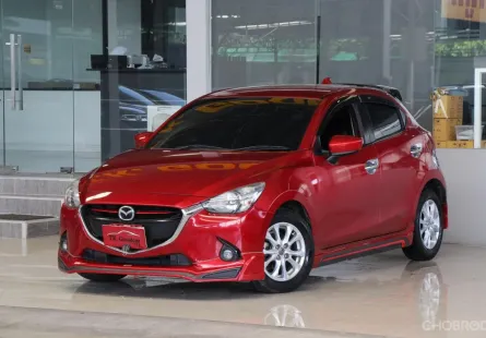 Mazda 2 1.3 Sports High Connect ปี 2017 รถบ้านมือเดียว ใช้น้อยเข้าศูนย์ตลอด ไ่ม่เคยติดแก๊ส ออกรถ0บาท