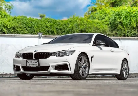 New !! BMW 420d Coupe Msport F32 ปี 2014  ของสวยหายาก เบาะแดงสวย ๆ ขับดีมาก