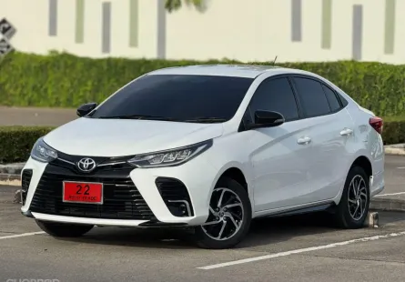 Toyota Yaris Ativ 1.2 Sport ไมล์ 5หมื่นโลแท้ สภาพสวยใหม่มาก  