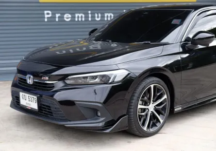 Honda civic FE 2.0 eHEV รุ่นท๊อปสุด RS ปี 2022 สีดำ วิ่ง 40,655 km เช็คประวัติศูนย์ตลอด