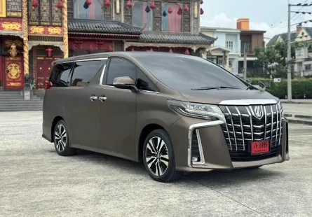 2023 Toyota ALPHARD 2.5 รถตู้/MPV ขายรถสวย ไมล์น้อย 3 หมื่น km . ประวัติศูนย์  