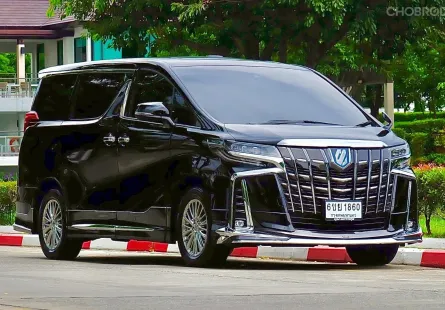 Toyota Alphard 2.5 HYBRID E-Four 2022 รถบ้านสวยพร้อมใช้งาน มือเดียวป้ายแดง 