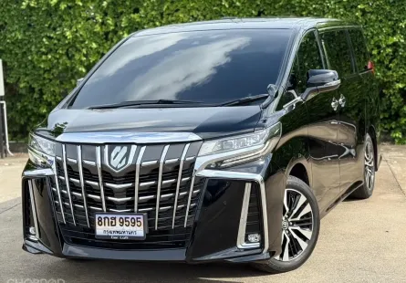 2023 Toyota ALPHARD 2.5 รถตู้/MPV รถสภาพดี มีประกัน ไมล์น้อย 18,000 km  มือเดียวป้ายแดง  