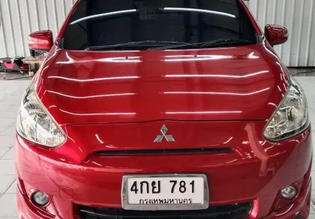 2014 Mitsubishi Mirage 1.2 รถเก๋ง 5 ประตู รถบ้านมือเดียว