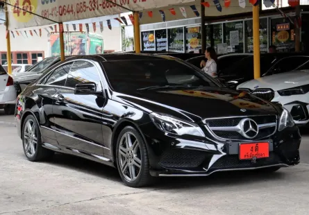 2010 Mercedes-Benz E250 CGI 1.8 W207 AMG Dynamic Coupe รุ่นTOPสุด