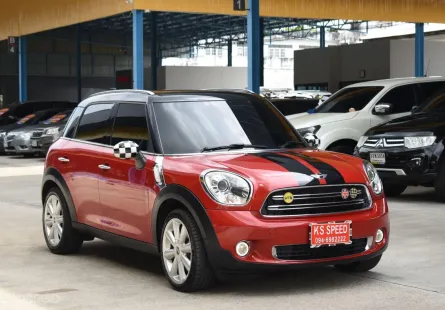 Mini Cooper D 2.0 Countryman Hight สีแดง เกียร์ออโต้ ปี2015 