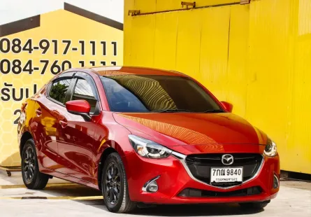 Mazda 2 1.3 High Connect Sedan ปี 2018 เครื่อง เบนซิน เกียร์ Auto รถสวย สภาพใหม่ตัวถังบางเดิมทั้งคัน