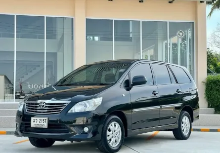 2012 Toyota Innova 2.0 รถตู้/MPV เจ้าของขายเอง รถสวย ไมล์น้อย 