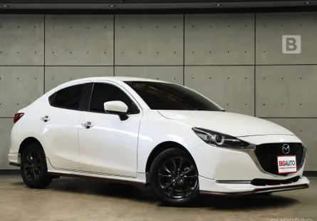 2021 Mazda 2 1.3 S Leather Sedan AT ไมล์เเท้ 2 หมื่น ชุดแต่งรอบคัน Model Minorchange 2021 B8140