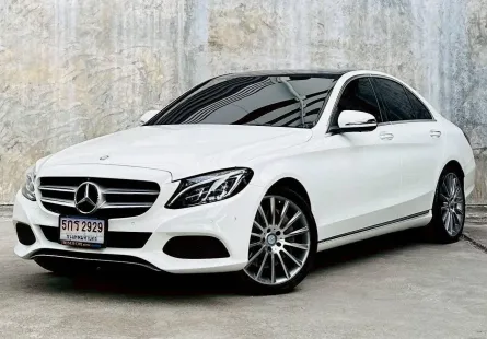 Mercedes-Benz C-Class C350e AMG 2016 รถศูนย์ BENZ THAILAND  ไมล์น้อย  