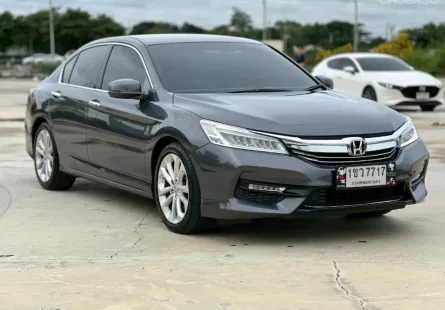 2016 Honda ACCORD 2.4 รถเก๋ง 4 ประตู ดาวน์ 0% รถสวย ไมล์น้อย มือเดียวป้ายแดง 